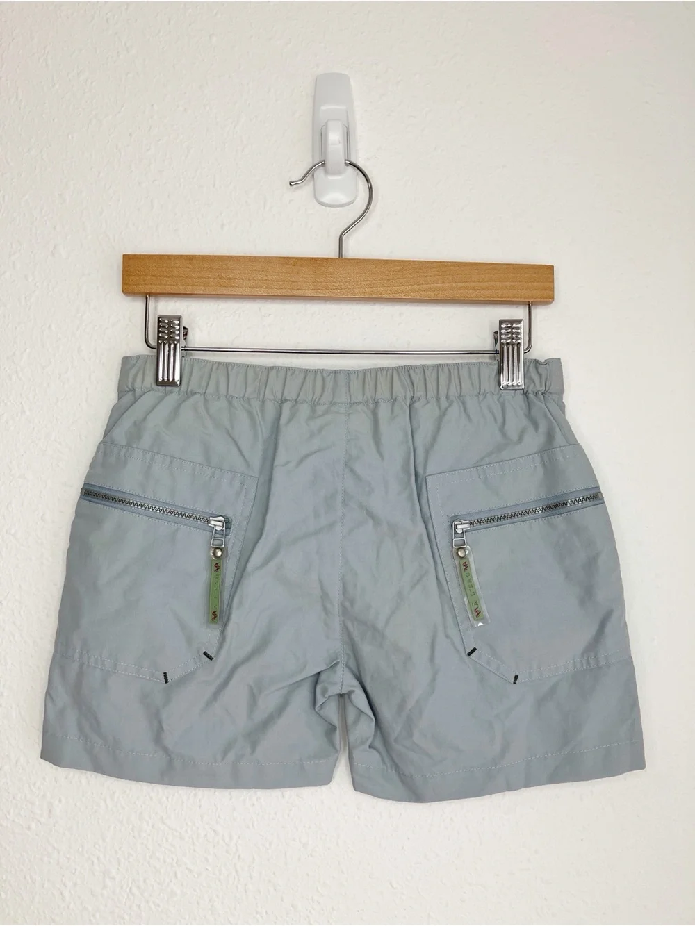 NWT Jacadi Ministre II swim trunks boys light blue mesh lined size 2Y
